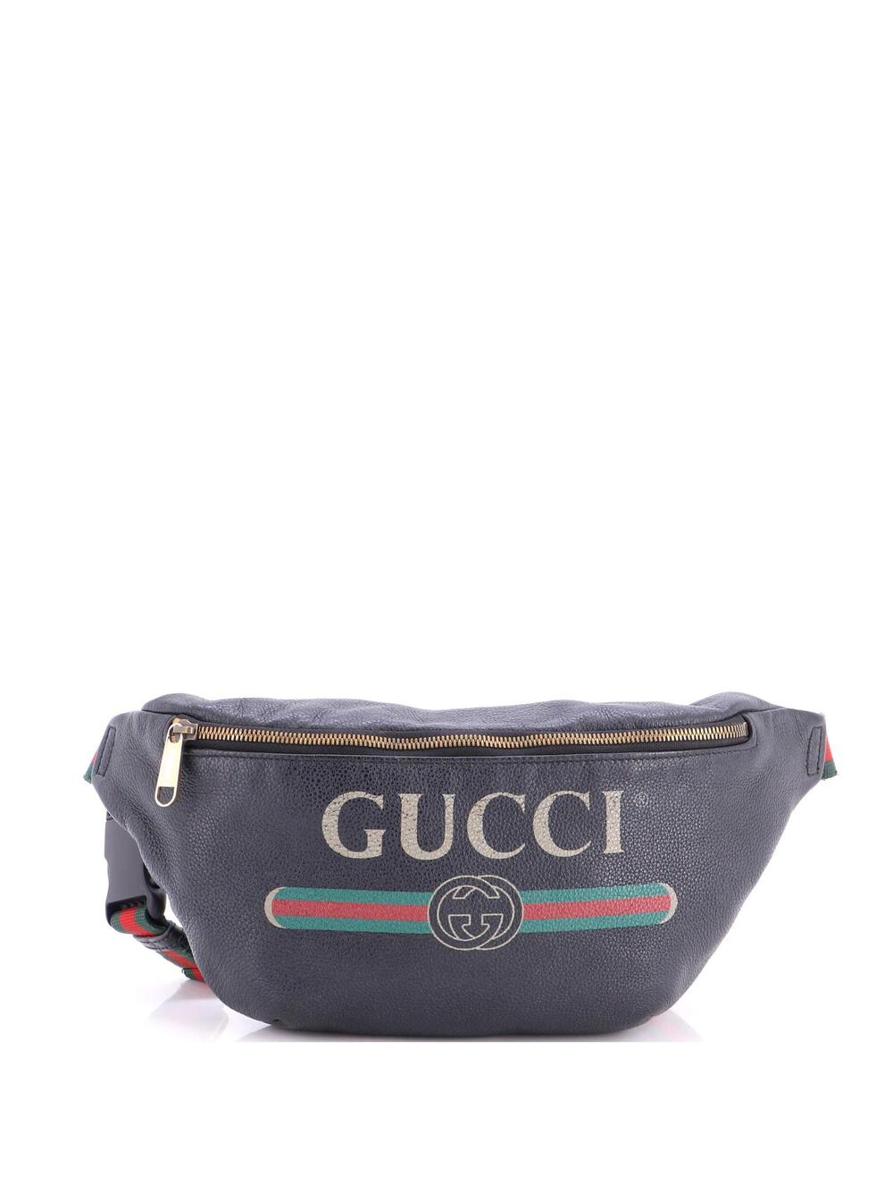 Gucci Logo Belt Bag Printed Leather #269496G88B